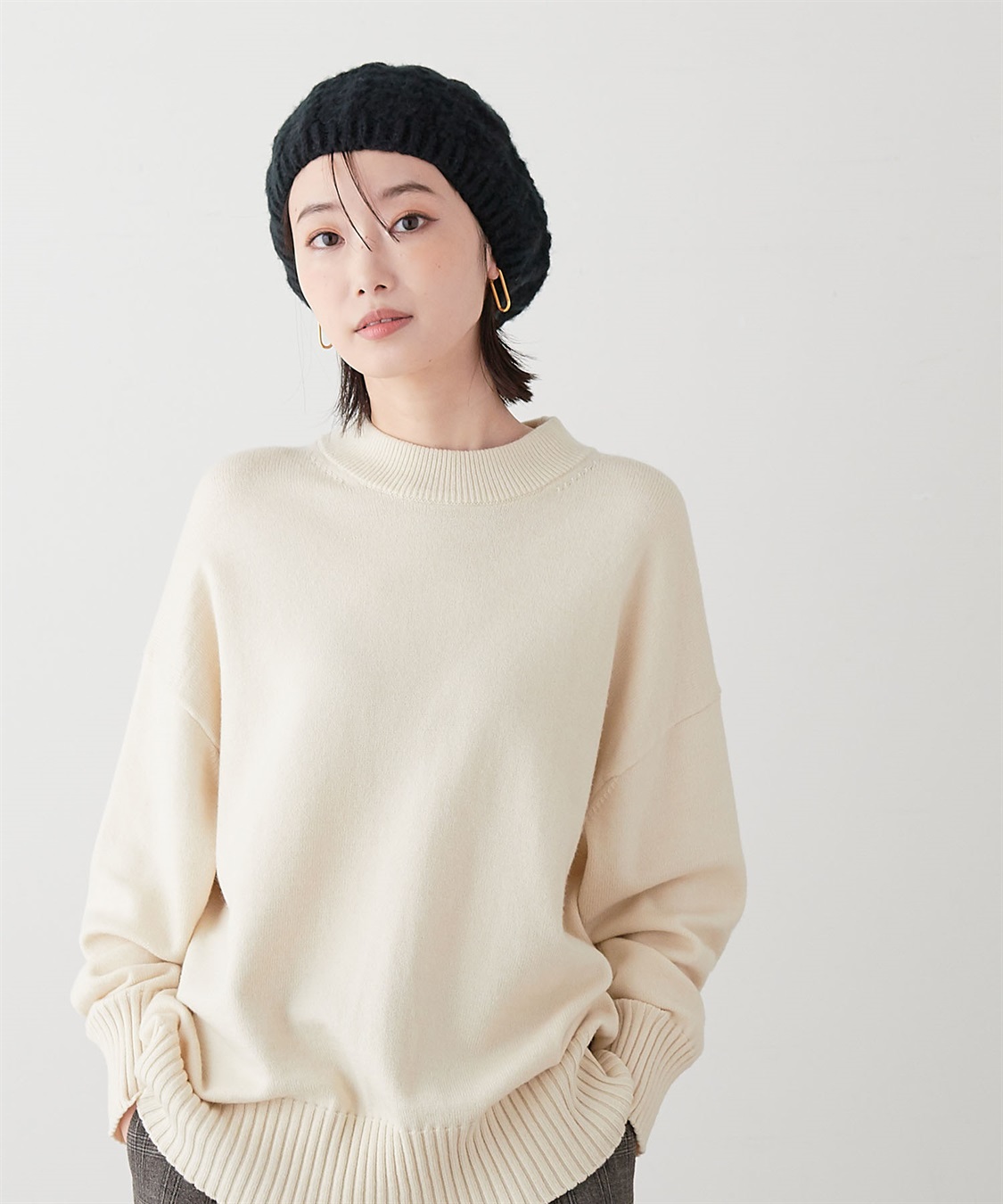 HATMIKKE 【HATMIKKE/ハットミッケ】ケーブルニットベレー帽_sub_18