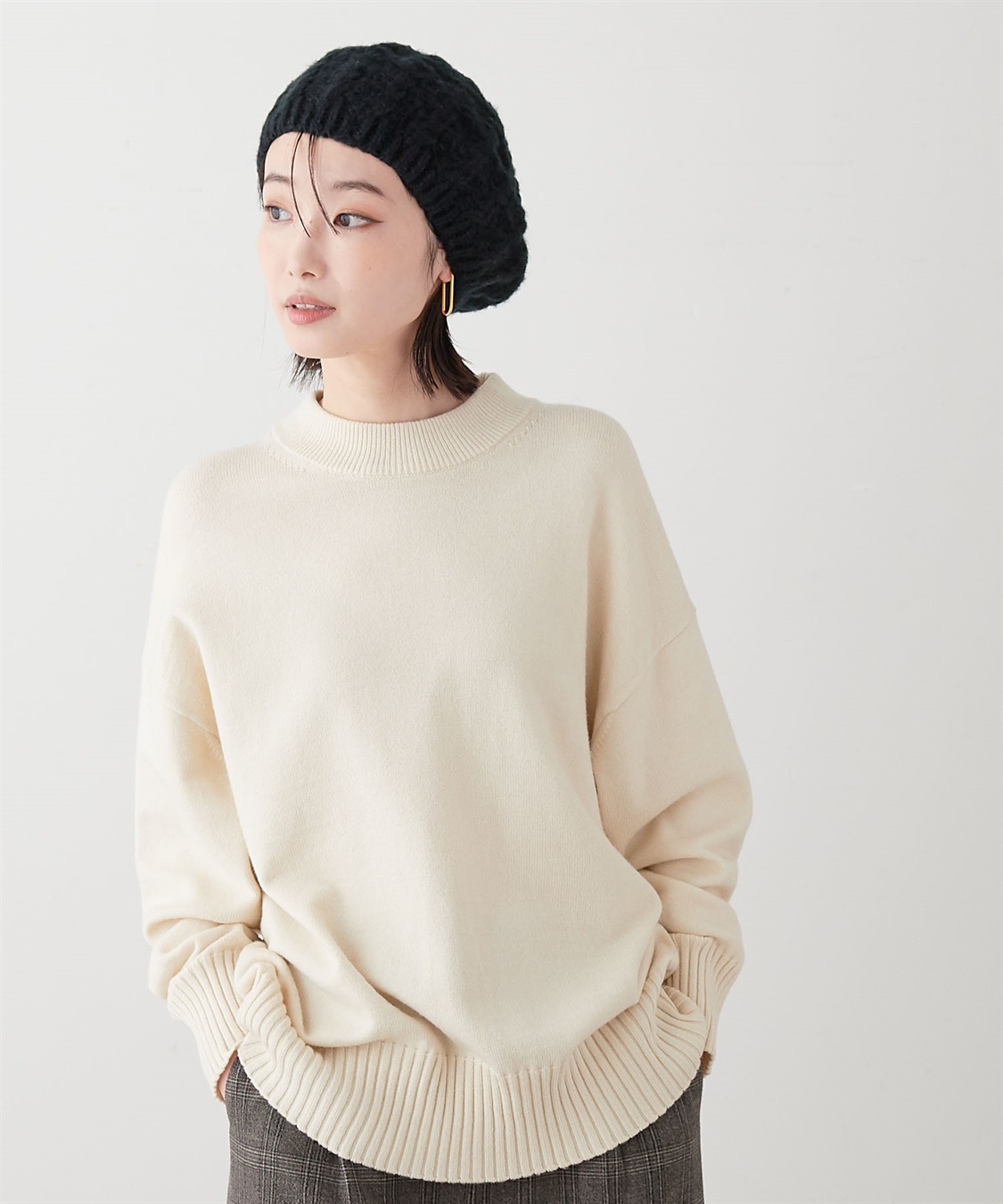 HATMIKKE 【HATMIKKE/ハットミッケ】ケーブルニットベレー帽_sub_19