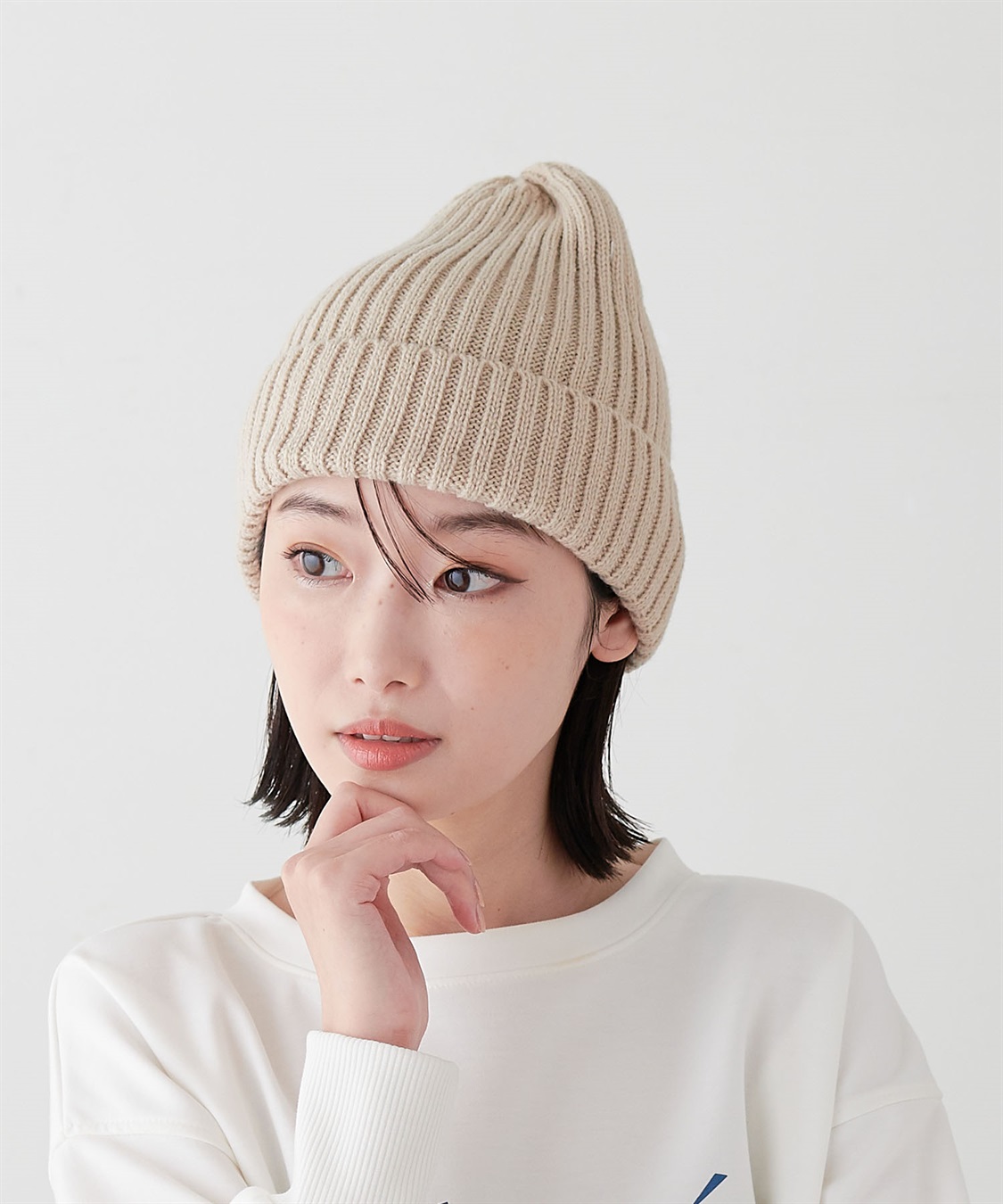 HATMIKKE 【HATMIKKE/ハットミッケ】リブニット帽_sub_11