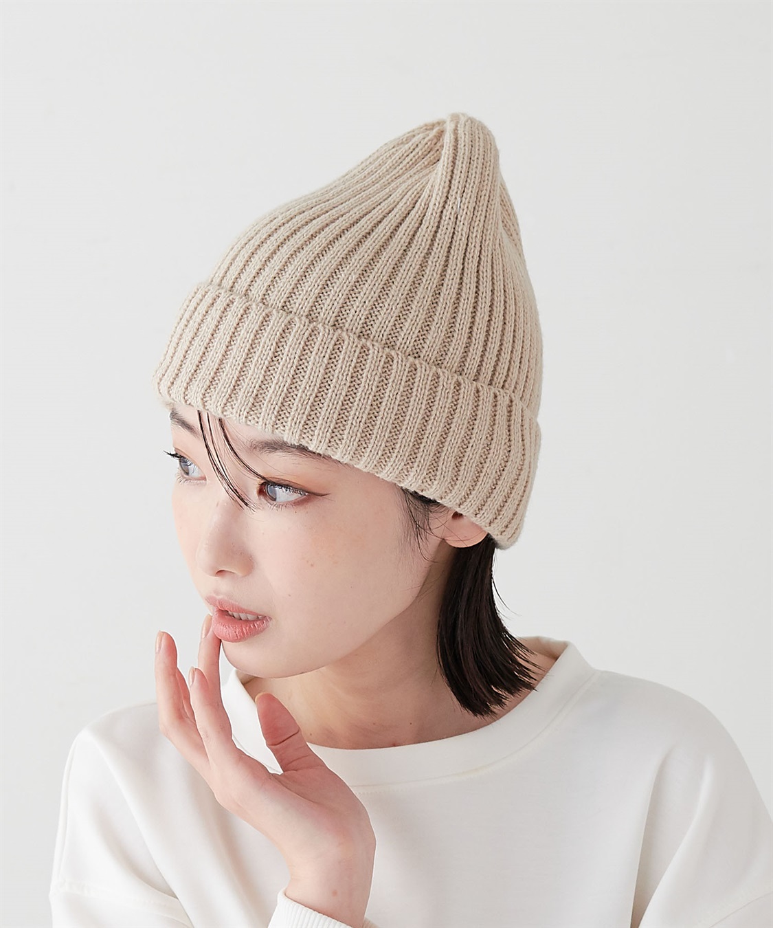 HATMIKKE 【HATMIKKE/ハットミッケ】リブニット帽_sub_12