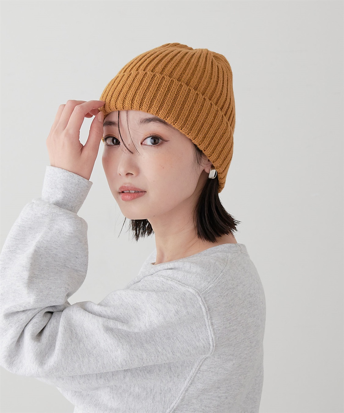 HATMIKKE 【HATMIKKE/ハットミッケ】リブニット帽_sub_22