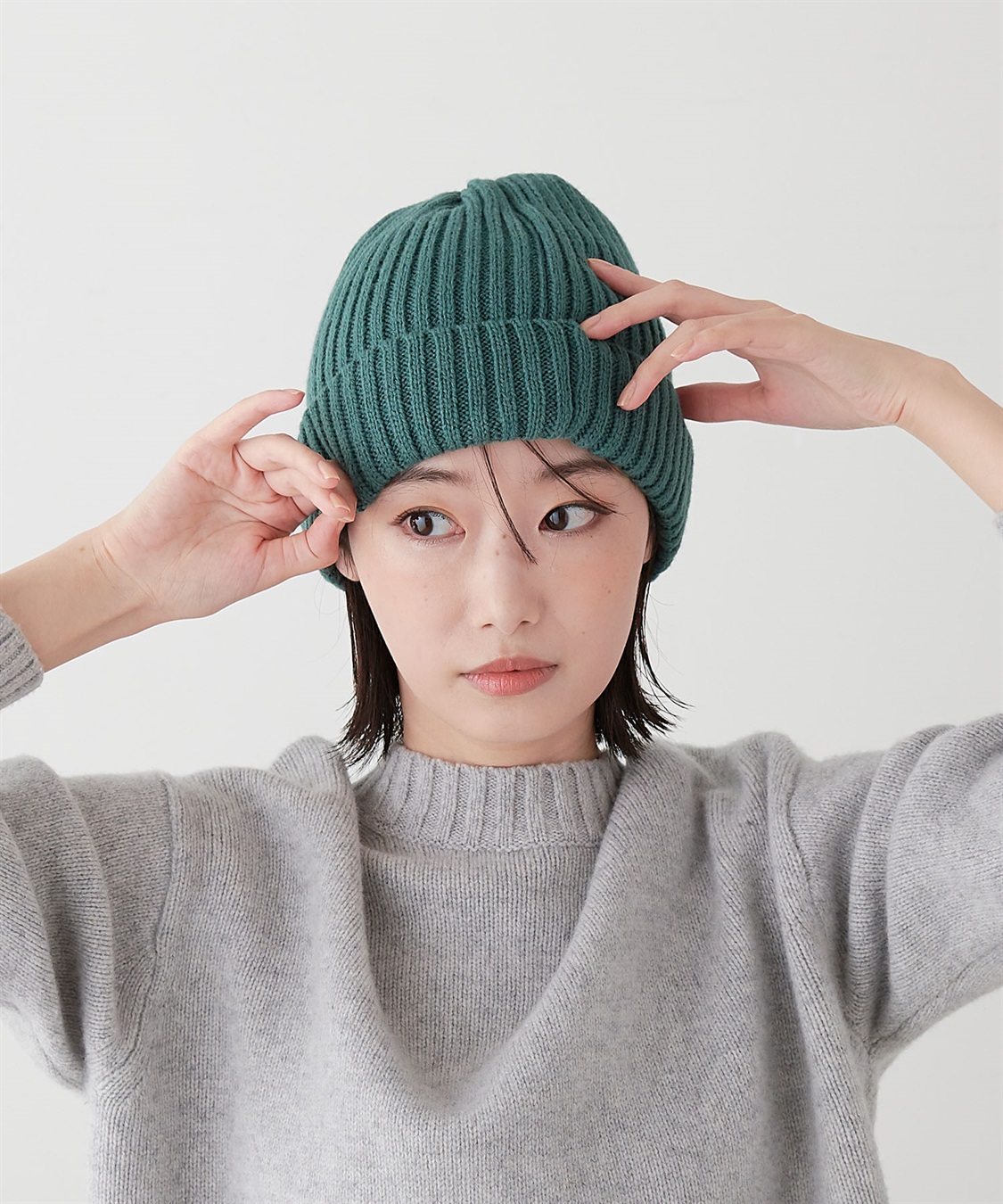 HATMIKKE 【HATMIKKE/ハットミッケ】リブニット帽_sub_29