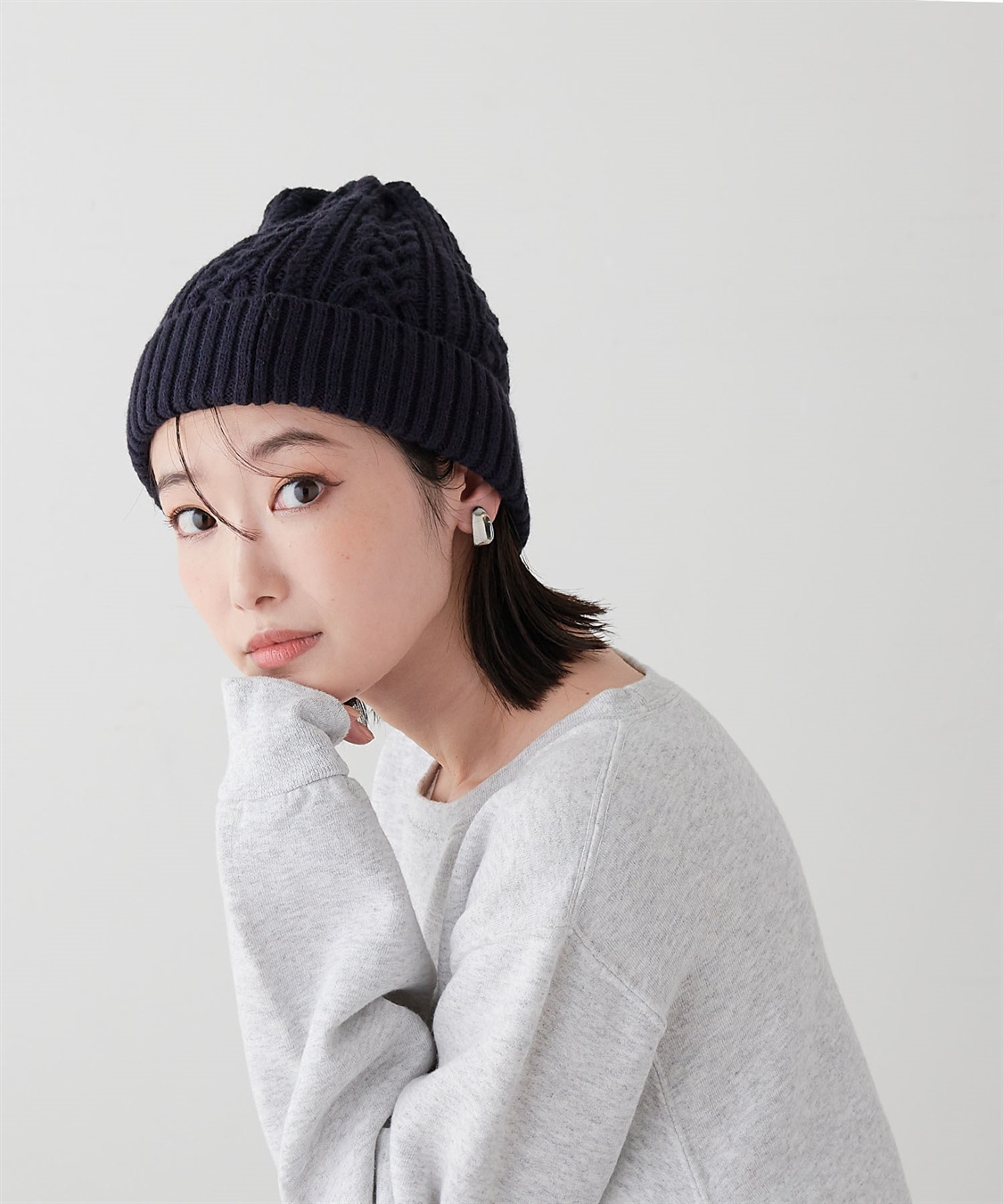 HATMIKKE 【HATMIKKE / ハットミッケ】編み柄ニット帽_sub_14