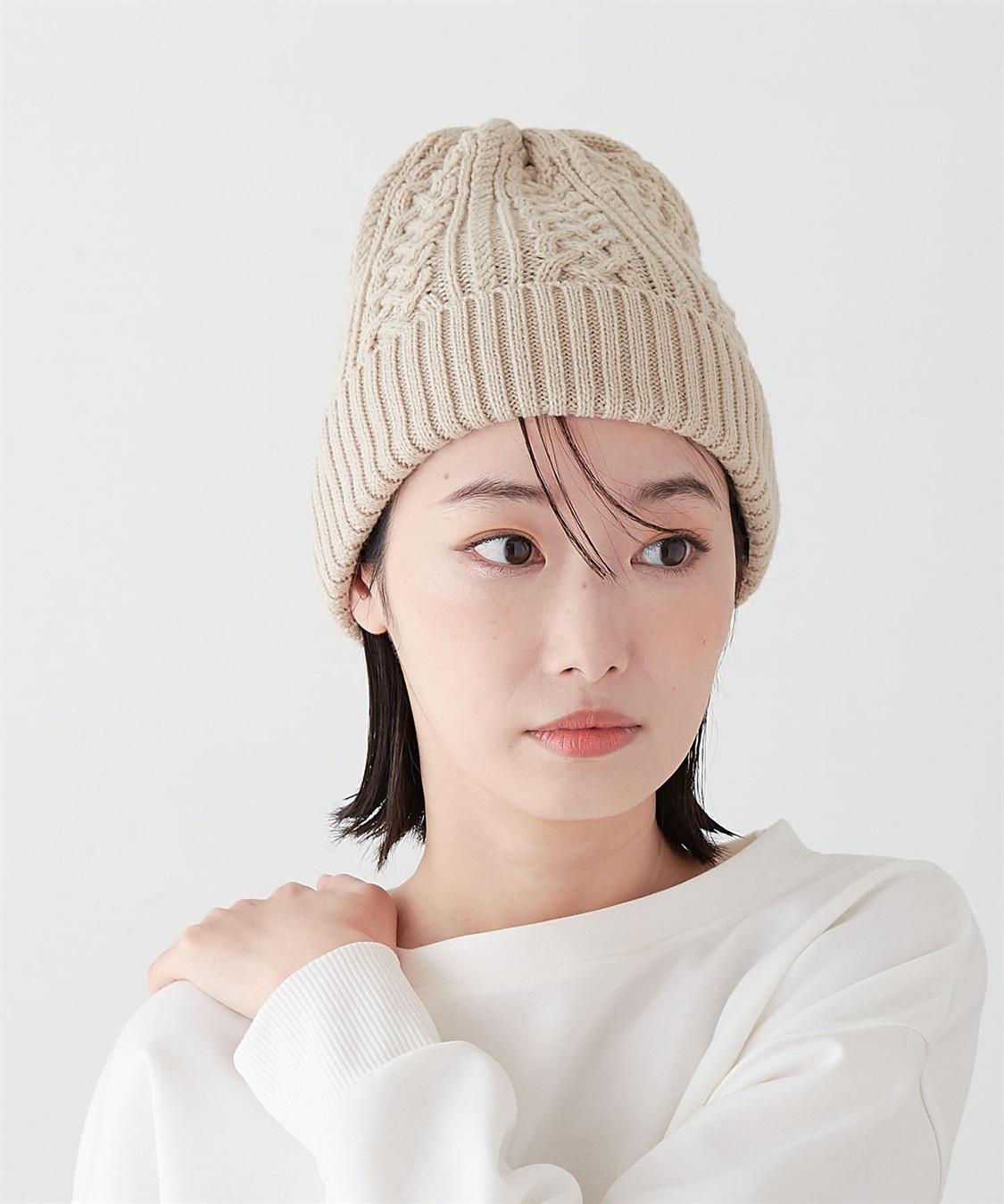 HATMIKKE 【HATMIKKE / ハットミッケ】編み柄ニット帽_sub_18