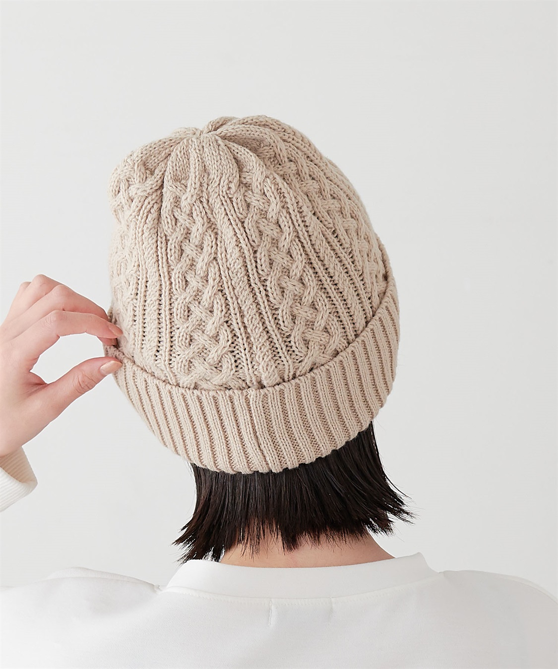 HATMIKKE 【HATMIKKE / ハットミッケ】編み柄ニット帽_sub_21