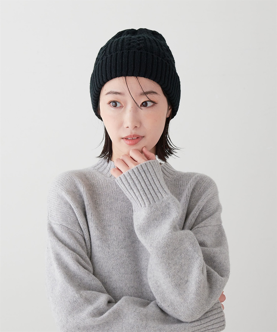 HATMIKKE 【HATMIKKE / ハットミッケ】編み柄ニット帽_sub_22