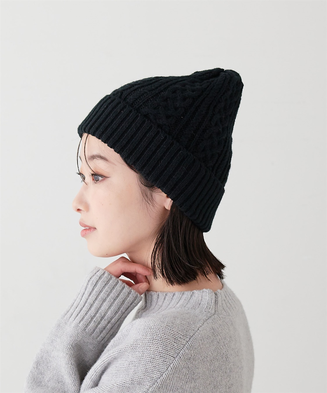 HATMIKKE 【HATMIKKE / ハットミッケ】編み柄ニット帽_sub_27