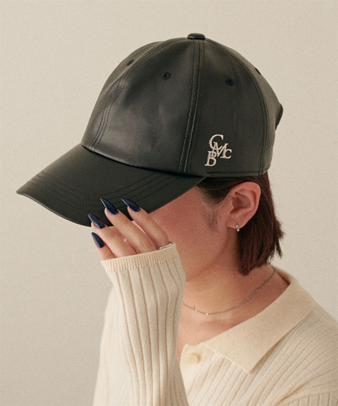 HATMIKKE CECIL McBEE 合皮キャップ_sub_5