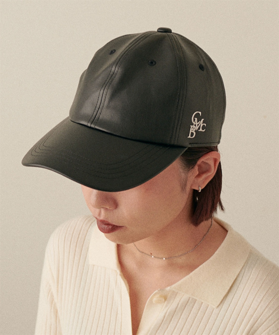 HATMIKKE CECIL McBEE 合皮キャップ_sub_6