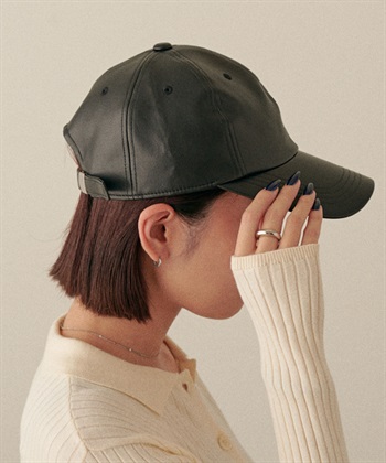 HATMIKKE CECIL McBEE 合皮キャップ_subthumb_7