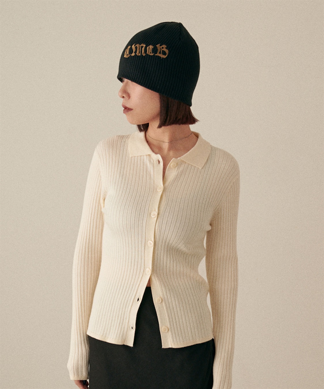 HATMIKKE CECIL McBEE プリントリブニットキャップ_sub_7