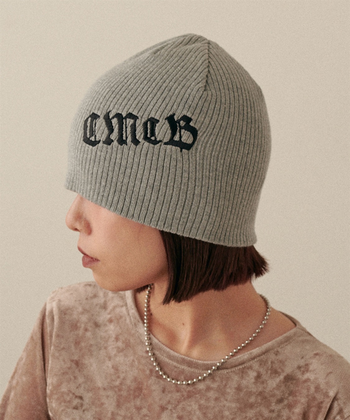 HATMIKKE CECIL McBEE プリントリブニットキャップ_sub_9