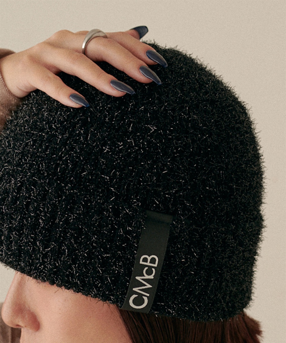 HATMIKKE CECIL McBEE ラメ入りニットキャップ_sub_8