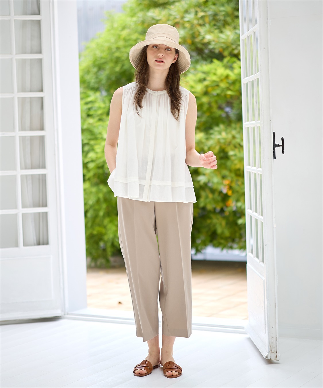 HATMIKKE 《遮光100％/接触冷感/あご紐付き/手洗い可能》エッジアップハット【HATMIKKE / ハットミッケ】_sub_11