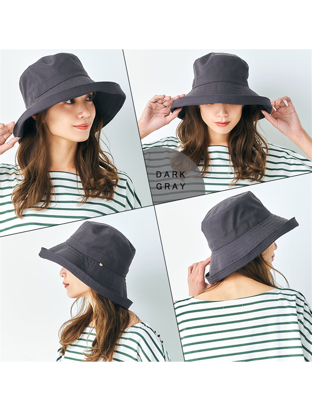 HATMIKKE 《遮光100％/接触冷感/あご紐付き/手洗い可能》エッジアップハット【HATMIKKE / ハットミッケ】_sub_16