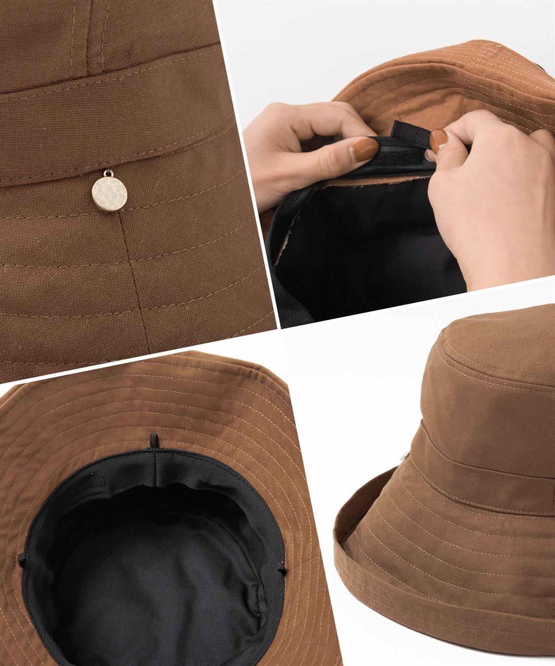 HATMIKKE 《遮光100％/接触冷感/あご紐付き/手洗い可能》エッジアップハット【HATMIKKE / ハットミッケ】_sub_20