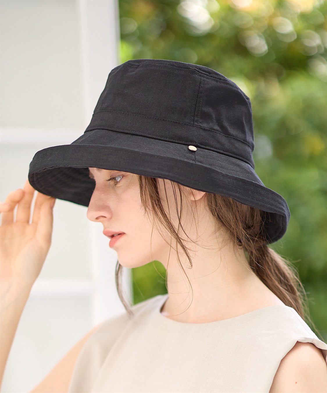 HATMIKKE 《遮光100％/接触冷感/あご紐付き/手洗い可能》エッジアップハット【HATMIKKE / ハットミッケ】_sub_22