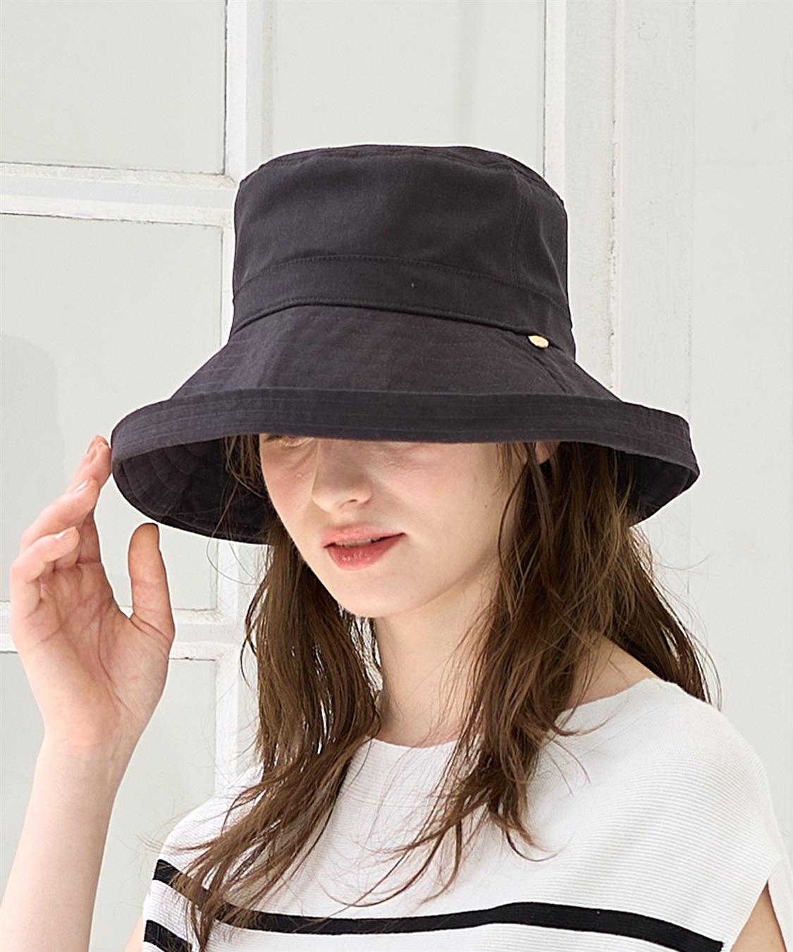HATMIKKE 《遮光100％/接触冷感/あご紐付き/手洗い可能》エッジアップハット【HATMIKKE / ハットミッケ】_sub_23