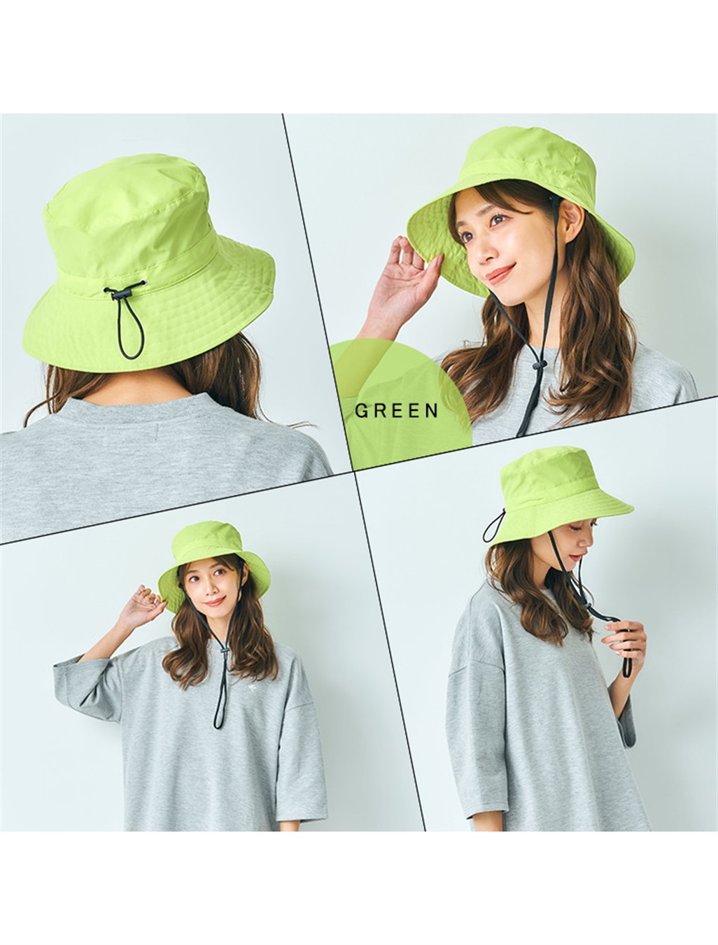 Life Style by cross marche めざましテレビで紹介されました！《コンパクト/遮光100％/接触冷感/あご紐付き/手洗い可能》パッカブルアウトドアハット【HATMIKKE】_sub_15