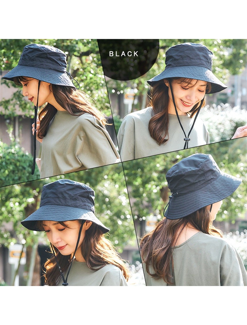 Life Style by cross marche めざましテレビで紹介されました！《コンパクト/遮光100％/接触冷感/あご紐付き/手洗い可能》パッカブルアウトドアハット【HATMIKKE】_sub_17