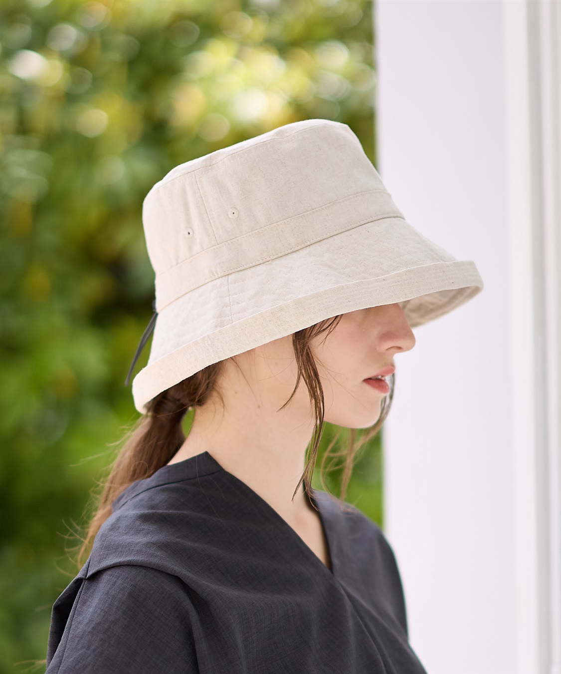 HATMIKKE 《遮光100％/接触冷感/あご紐付き/手洗い可能》小顔見せアウトドアハット【HATMIKKE】_sub_16