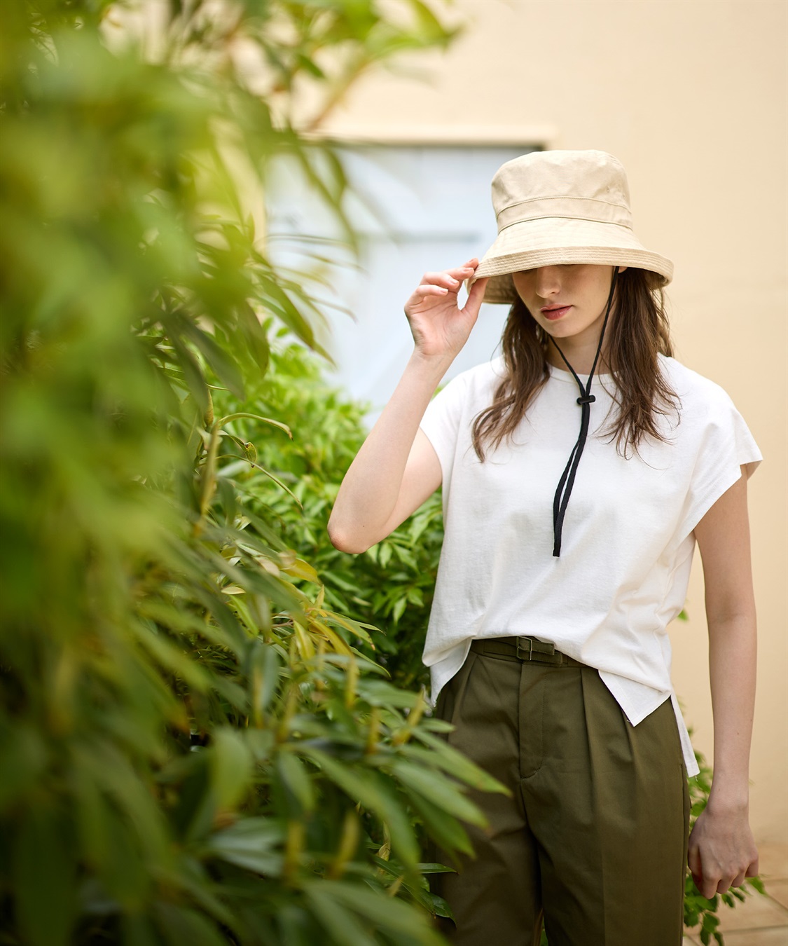 HATMIKKE 《遮光100％/接触冷感/あご紐付き/手洗い可能》小顔見せアウトドアハット【HATMIKKE】_sub_21