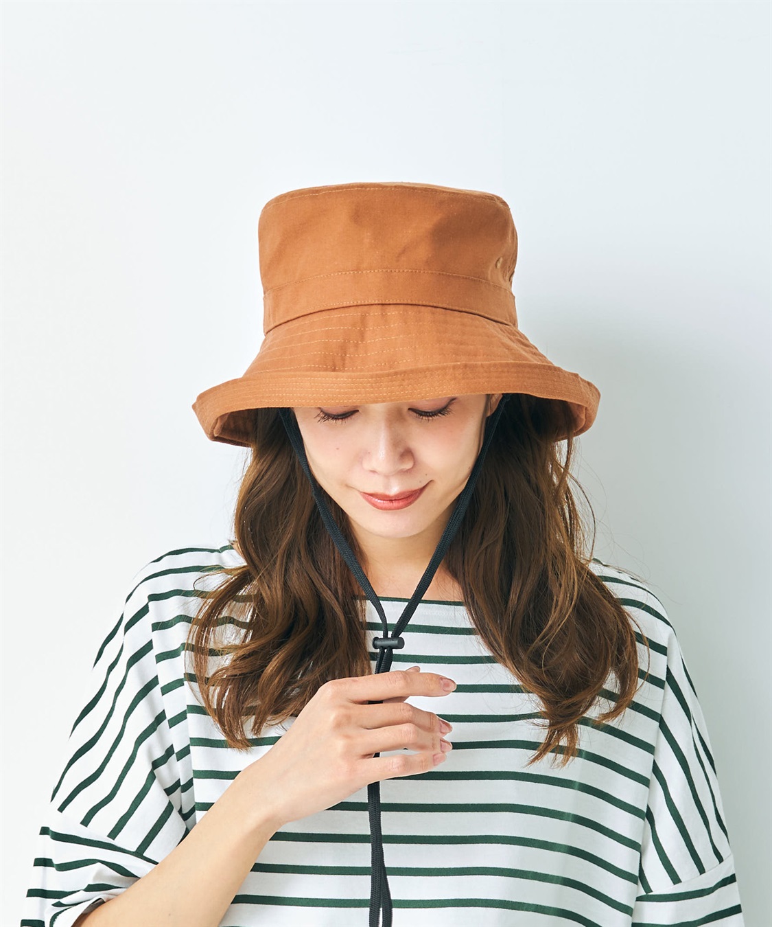 HATMIKKE 《遮光100％/接触冷感/あご紐付き/手洗い可能》小顔見せアウトドアハット【HATMIKKE】_sub_26