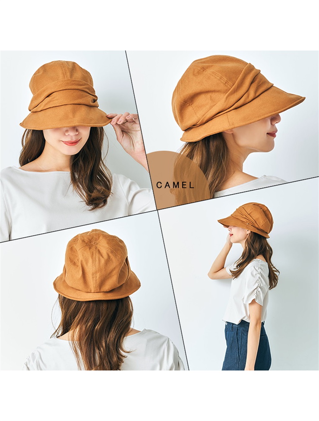 HATMIKKE 【HATMIKKE / ハットミッケ】遮光100% ゆったり小顔シャーリングクロッシェ_sub_12