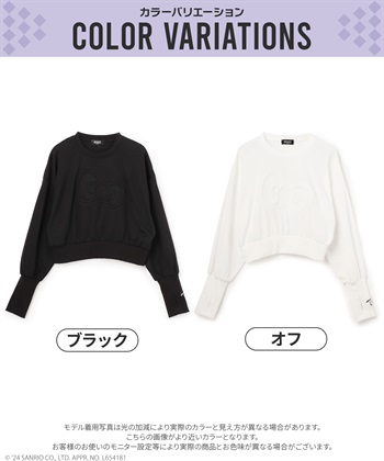 Life Style by cross marche 【BISKEE×HELLO KITTYコラボ】ハローキティリボンスウェット_subthumb_17