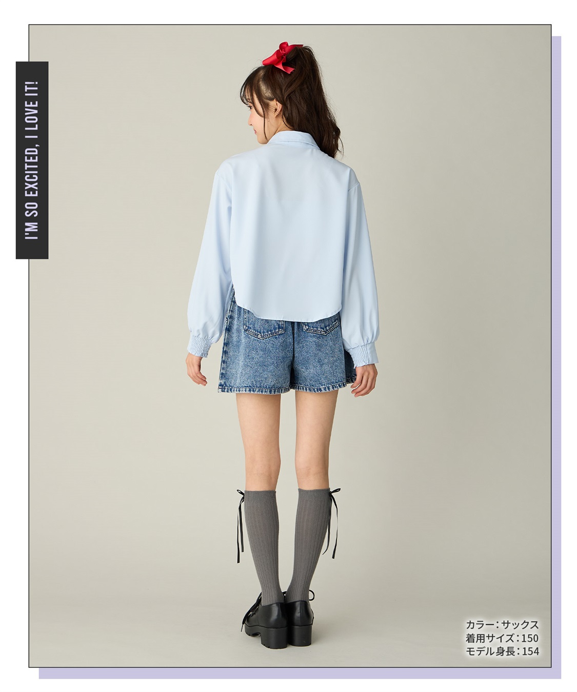 Life Style by cross marche 【BISKEE×HELLO KITTYコラボ】ハローキティネクタイショート丈シャツ_sub_15