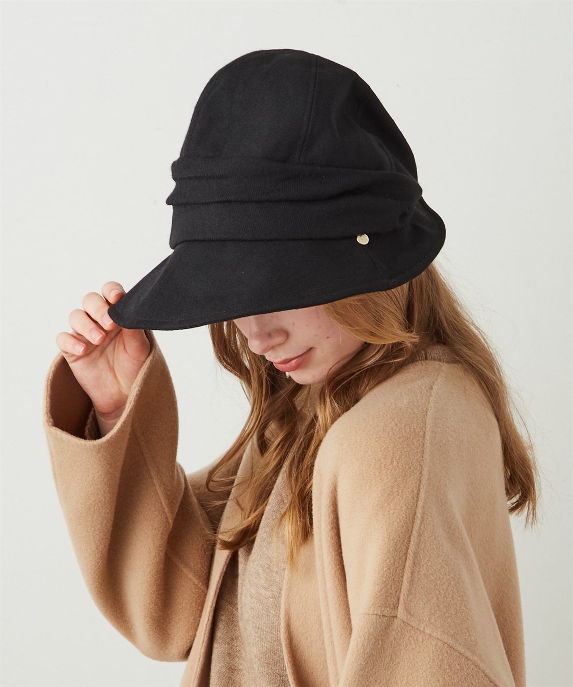 HATMIKKE 【HATMIKKE / ハットミッケ】秋冬のUV対策に 遮光100% ゆったり小顔シャーリングクロッシェ_sub_2