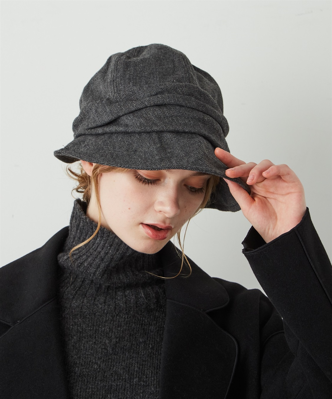 HATMIKKE 【HATMIKKE / ハットミッケ】秋冬のUV対策に 遮光100% ゆったり小顔シャーリングクロッシェ_sub_4