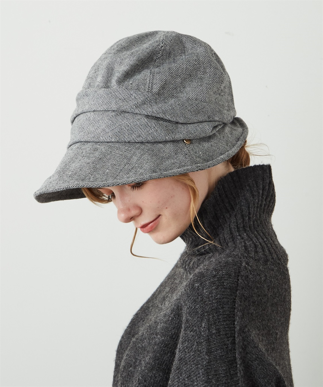 HATMIKKE 【HATMIKKE / ハットミッケ】秋冬のUV対策に 遮光100% ゆったり小顔シャーリングクロッシェ_sub_9