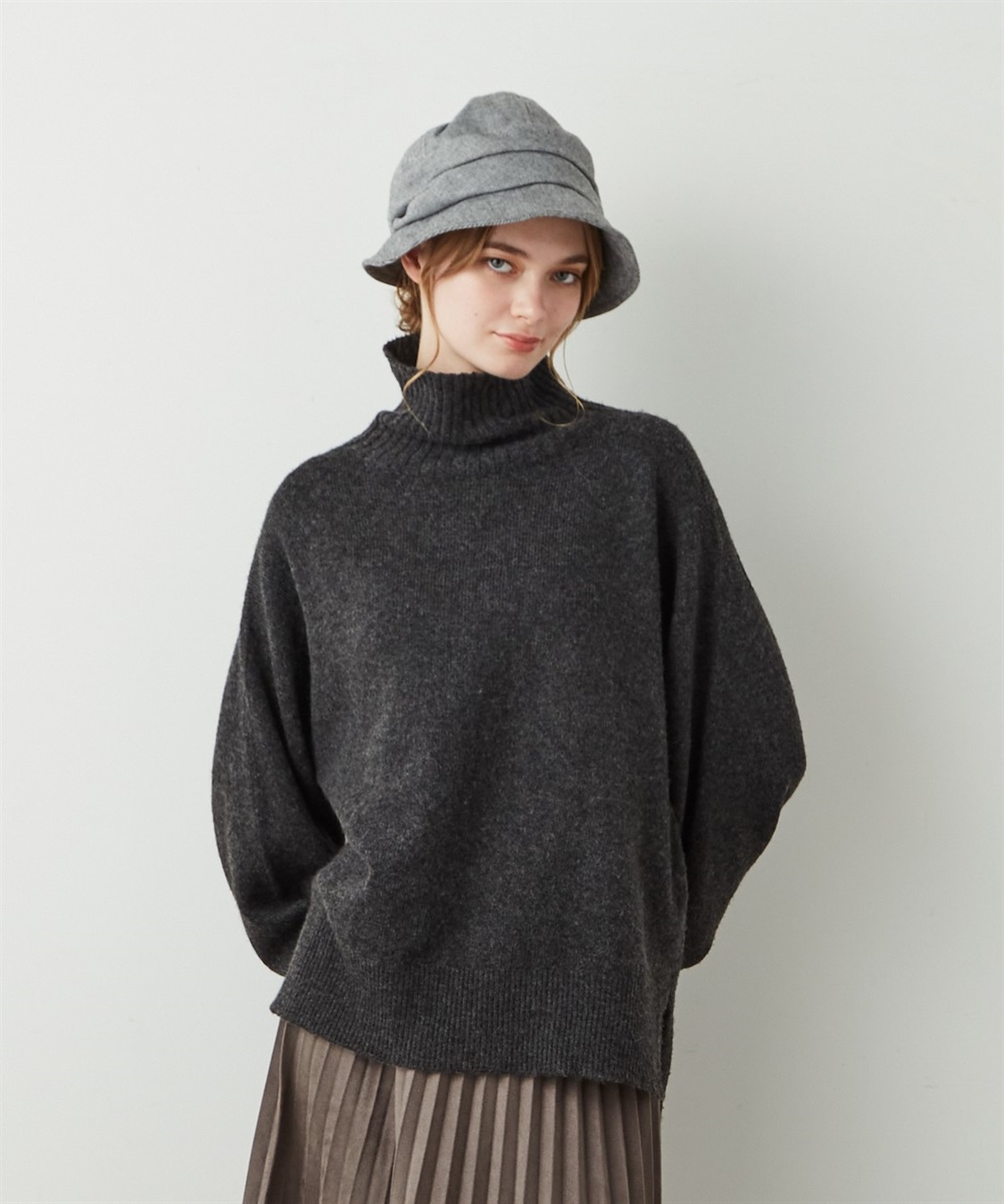 HATMIKKE 【HATMIKKE / ハットミッケ】秋冬のUV対策に 遮光100% ゆったり小顔シャーリングクロッシェ_sub_12