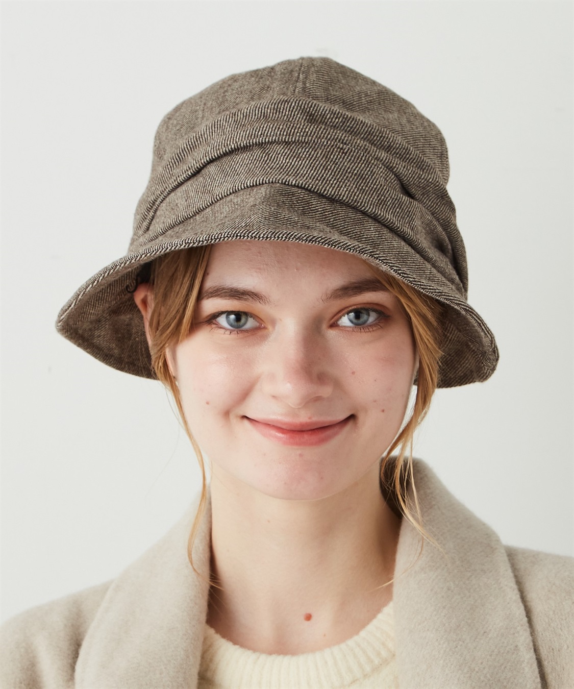 HATMIKKE 【HATMIKKE / ハットミッケ】秋冬のUV対策に 遮光100% ゆったり小顔シャーリングクロッシェ_sub_13