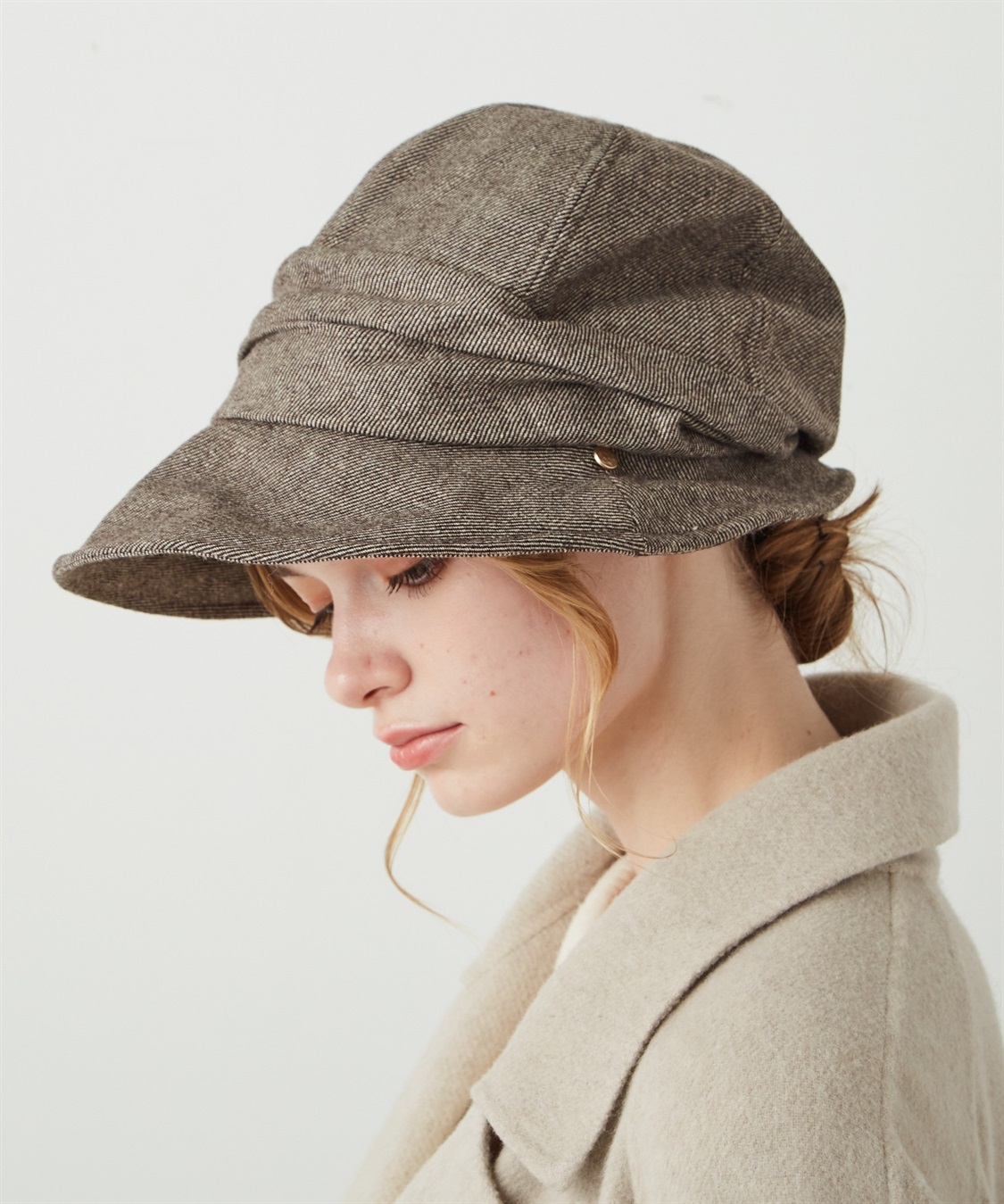 HATMIKKE 【HATMIKKE / ハットミッケ】秋冬のUV対策に 遮光100% ゆったり小顔シャーリングクロッシェ_sub_14