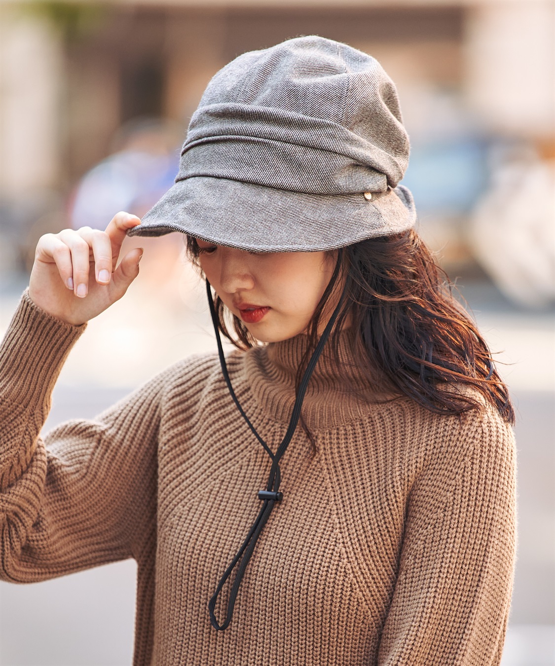 HATMIKKE 【HATMIKKE / ハットミッケ】秋冬のUV対策に 遮光100% ゆったり小顔シャーリングクロッシェ_sub_20