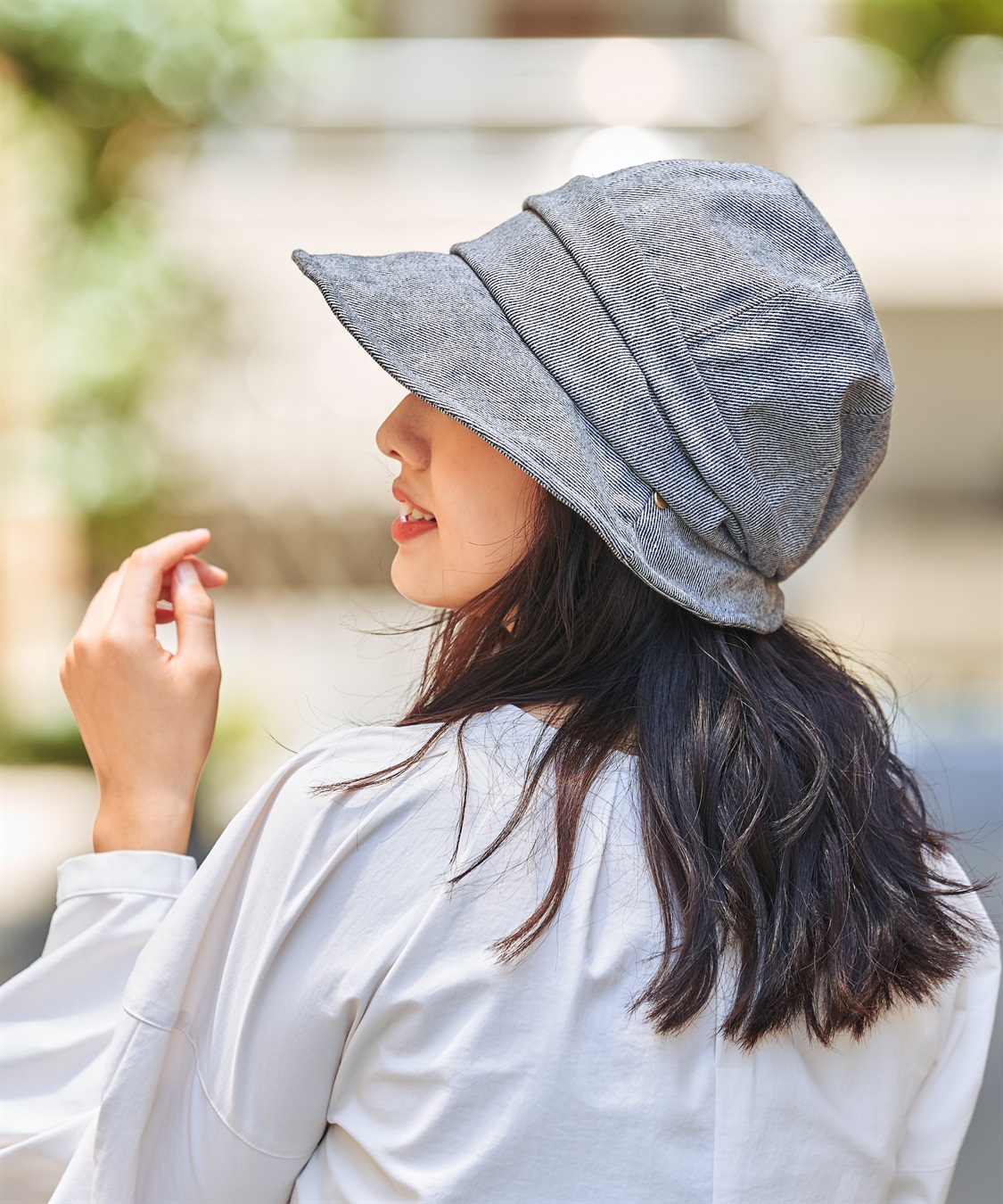 HATMIKKE 【HATMIKKE / ハットミッケ】秋冬のUV対策に 遮光100% ゆったり小顔シャーリングクロッシェ_sub_22