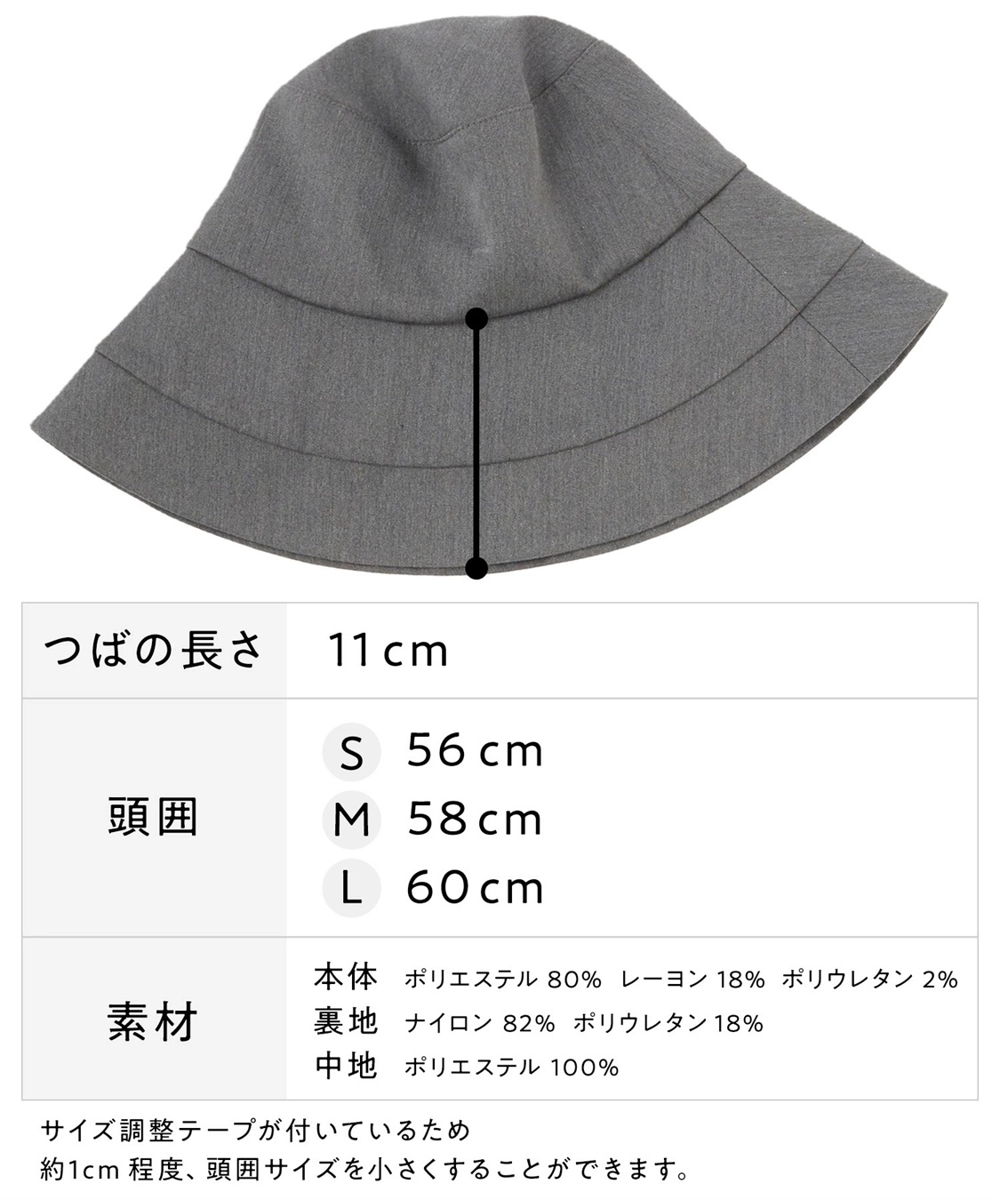 Life Style by cross marche 《遮光100％/接触冷感/あご紐付き/手洗い可能》すっぴん隠し3Wayブリムハット【HATMIKKE】_sub_3