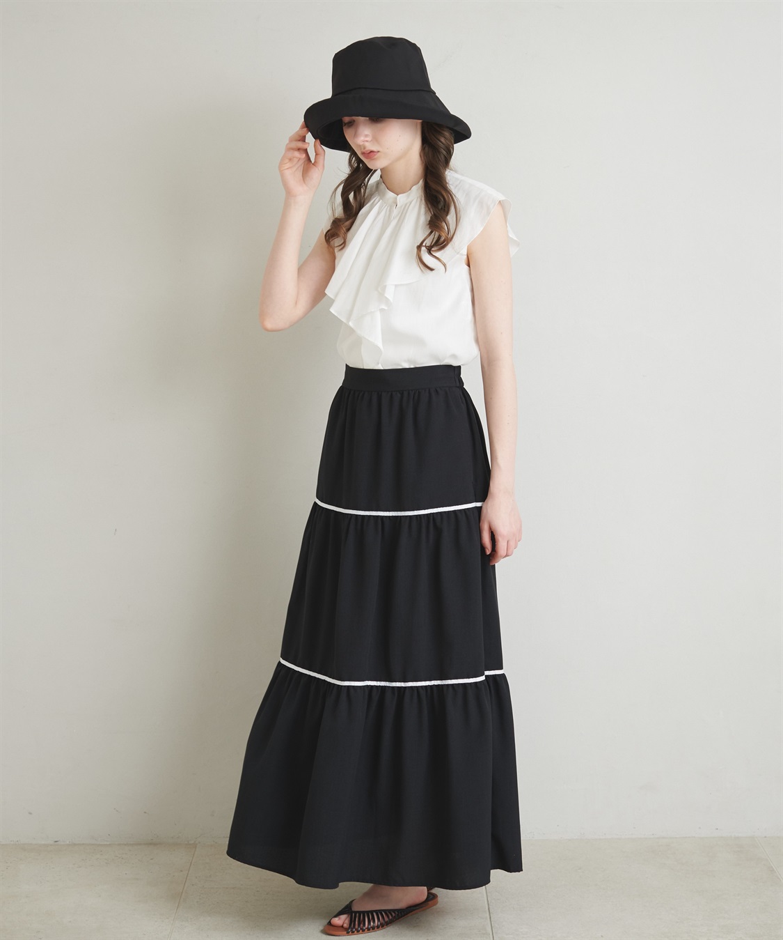 Life Style by cross marche 《遮光100％/接触冷感/あご紐付き/手洗い可能》すっぴん隠し3Wayブリムハット【HATMIKKE】_sub_12