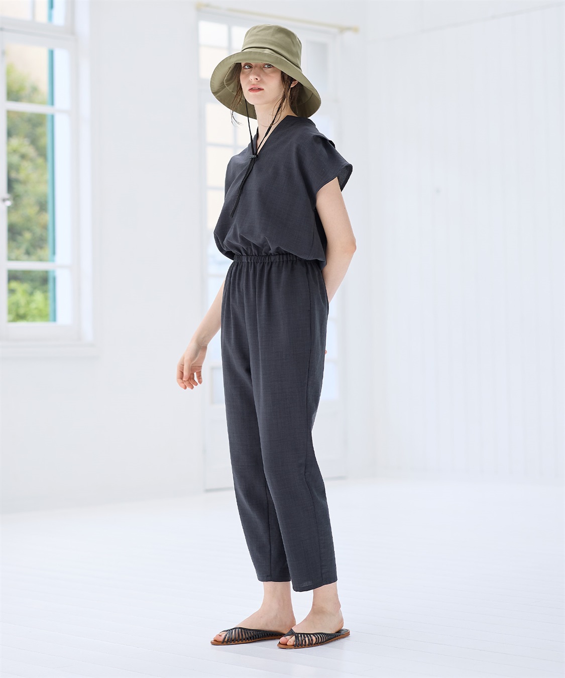 Life Style by cross marche 《遮光100％/接触冷感/あご紐付き/手洗い可能》すっぴん隠し3Wayブリムハット【HATMIKKE】_sub_13