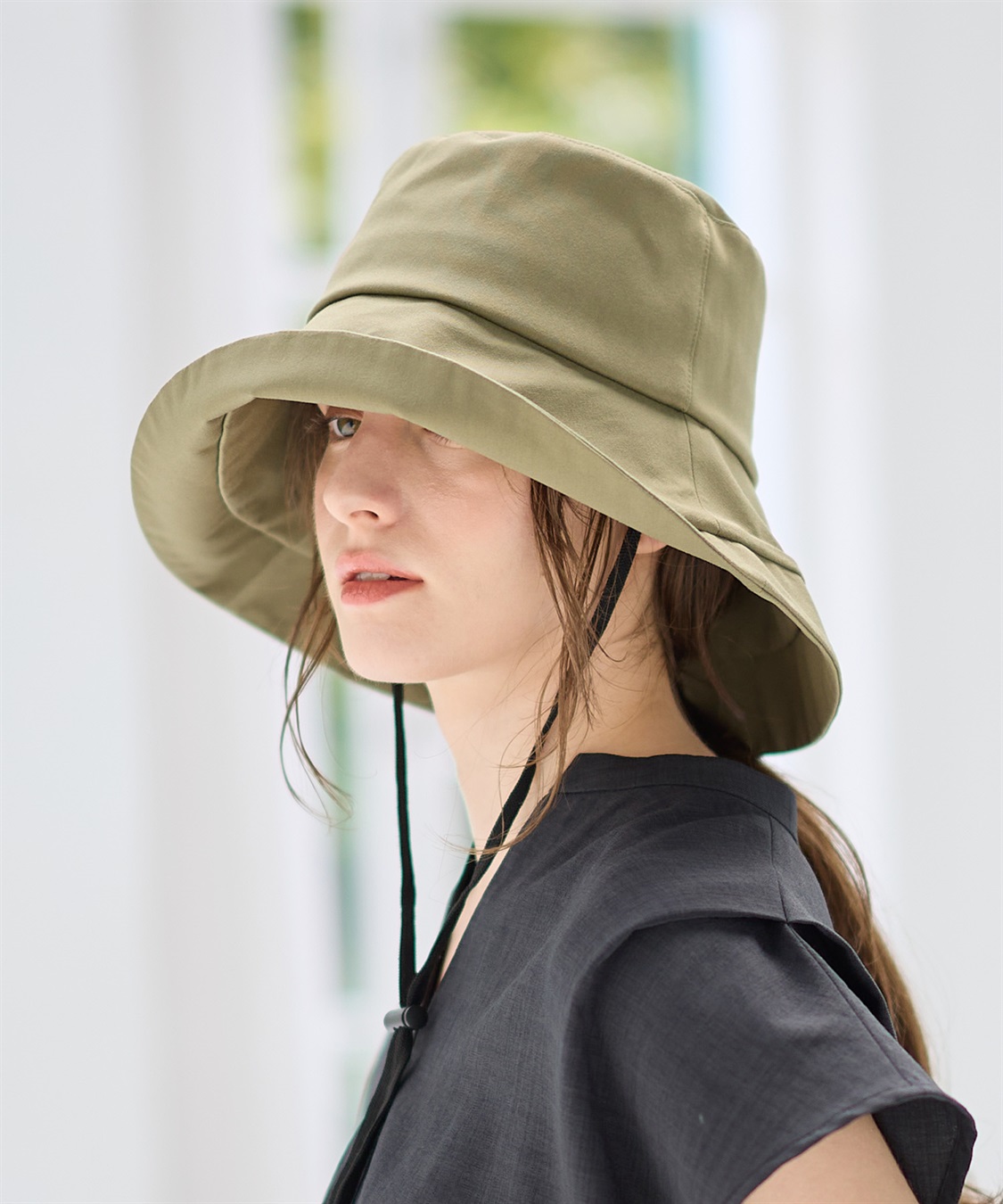 Life Style by cross marche 《遮光100％/接触冷感/あご紐付き/手洗い可能》すっぴん隠し3Wayブリムハット【HATMIKKE】_sub_17