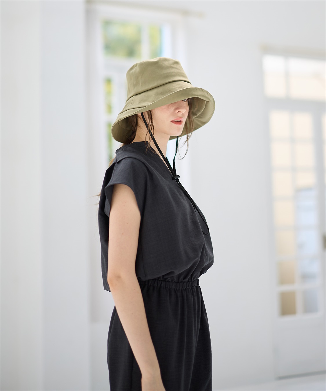 Life Style by cross marche 《遮光100％/接触冷感/あご紐付き/手洗い可能》すっぴん隠し3Wayブリムハット【HATMIKKE】_sub_18