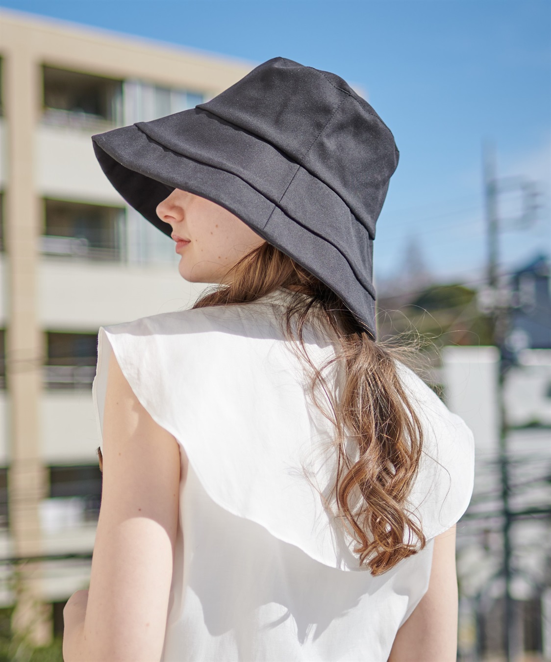 Life Style by cross marche 《遮光100％/接触冷感/あご紐付き/手洗い可能》すっぴん隠し3Wayブリムハット【HATMIKKE】_sub_27