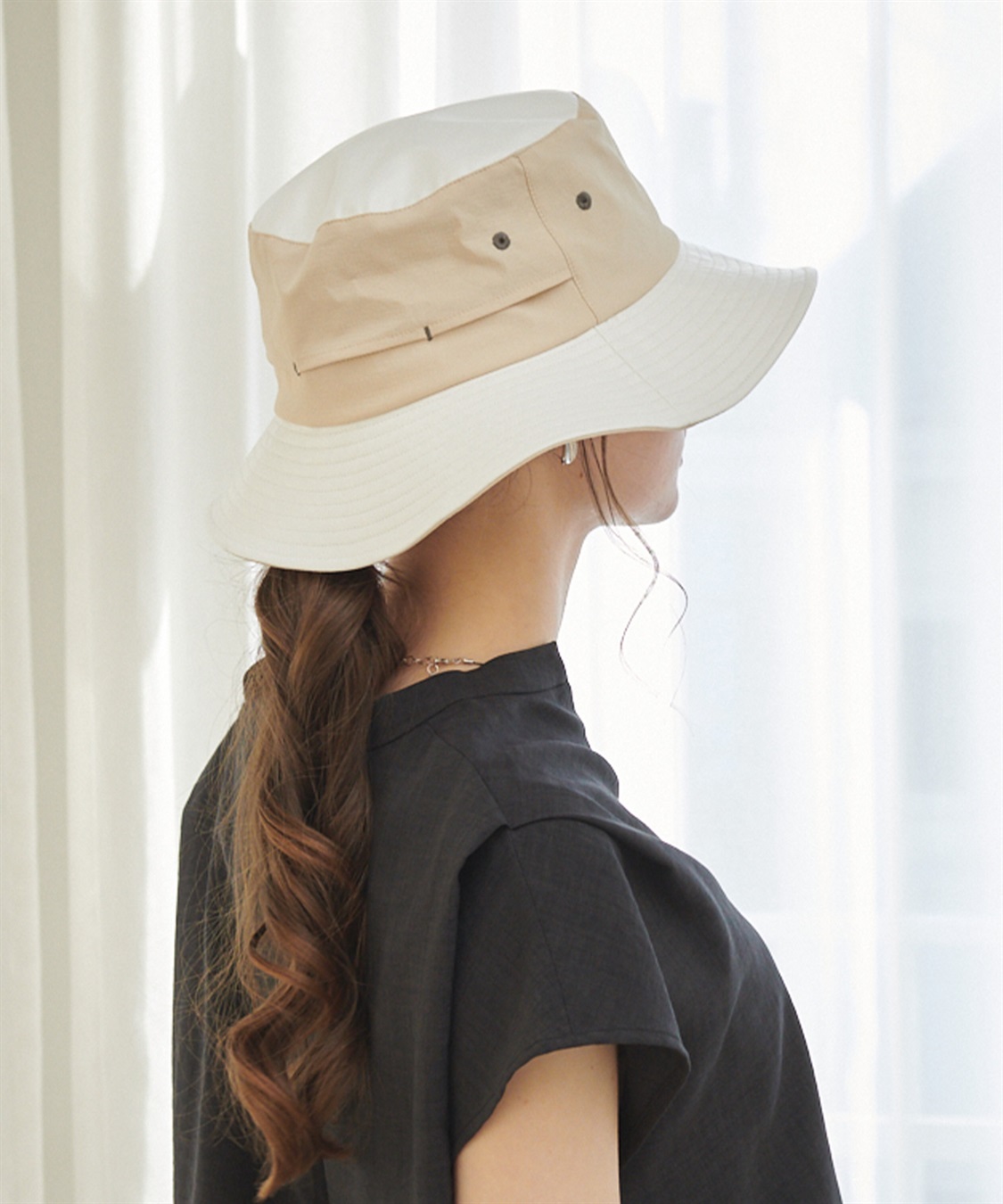 HATMIKKE 【放射冷却素材Radi Cool】男女兼用 / 超冷却 / ダントツ冷ボウ アドベンチャーハット_sub_11