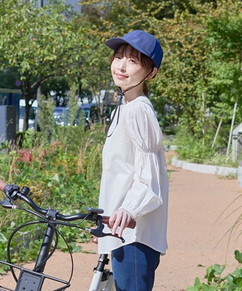 Life Style by cross marche 【オシャメット】インナーガード入りキャップ / 自転車ヘルメット_subthumb_5