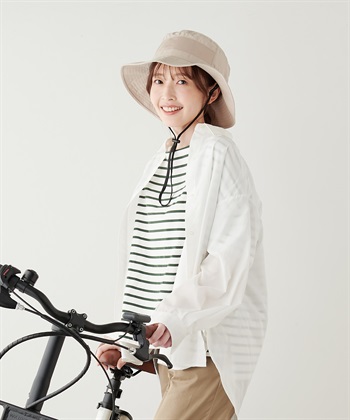 HATMIKKE 【オシャメット】インナーガード入りアドベンチャーハット / 自転車ヘルメット【HATMIKKE / ハットミッケ】_subthumb_10