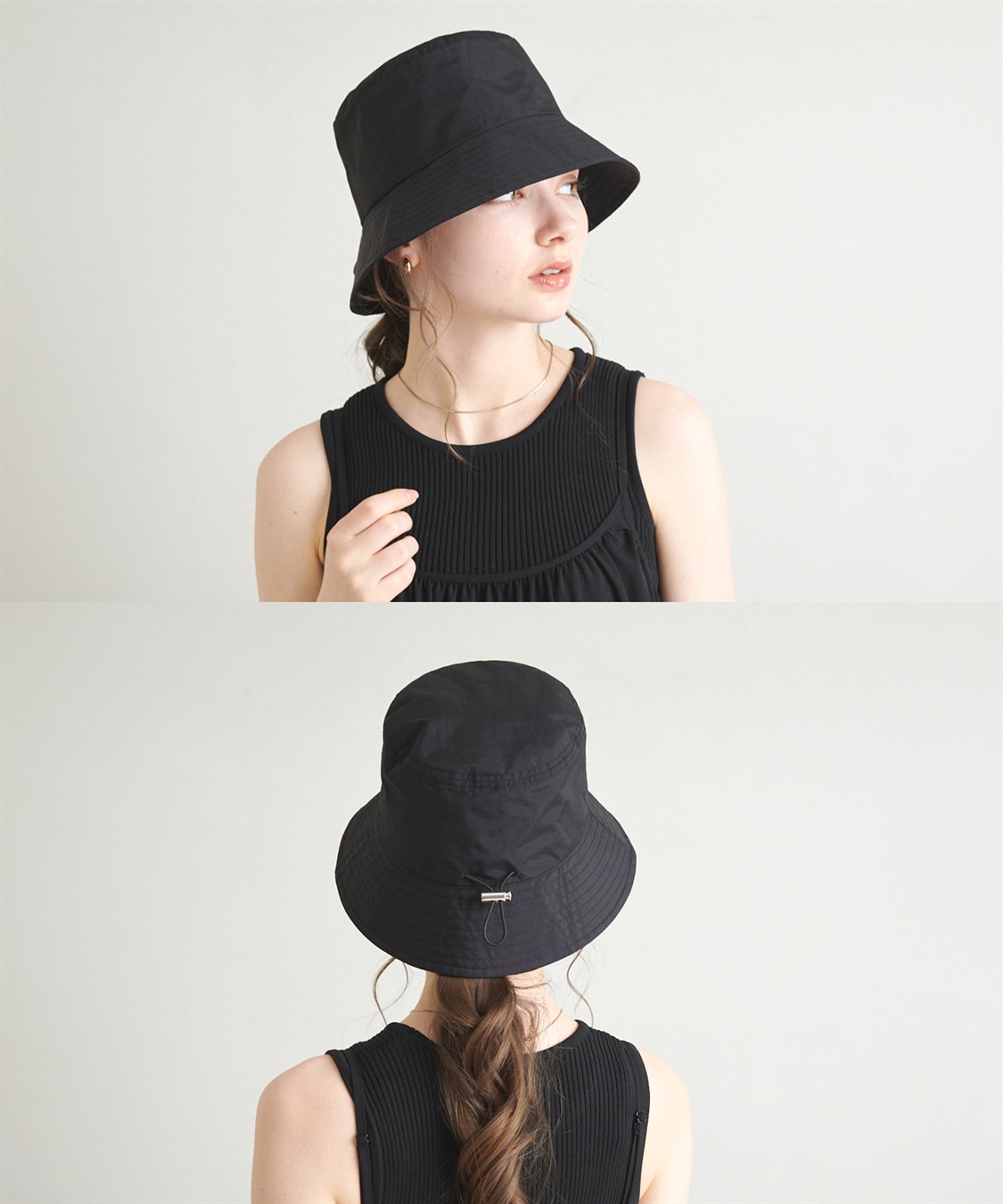 HATMIKKE 【HATMIKKE】ひんやりジェル付き UVダウンブリムハット_sub_7