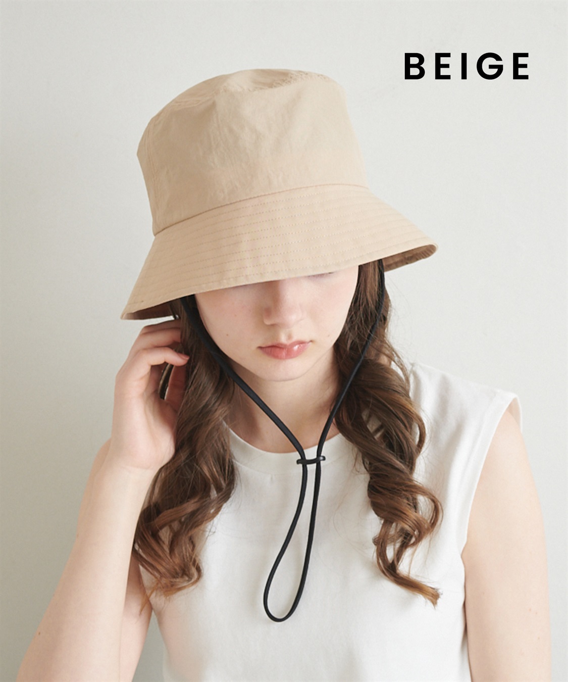 HATMIKKE 【HATMIKKE】ひんやりジェル付き UVダウンブリムハット_sub_11