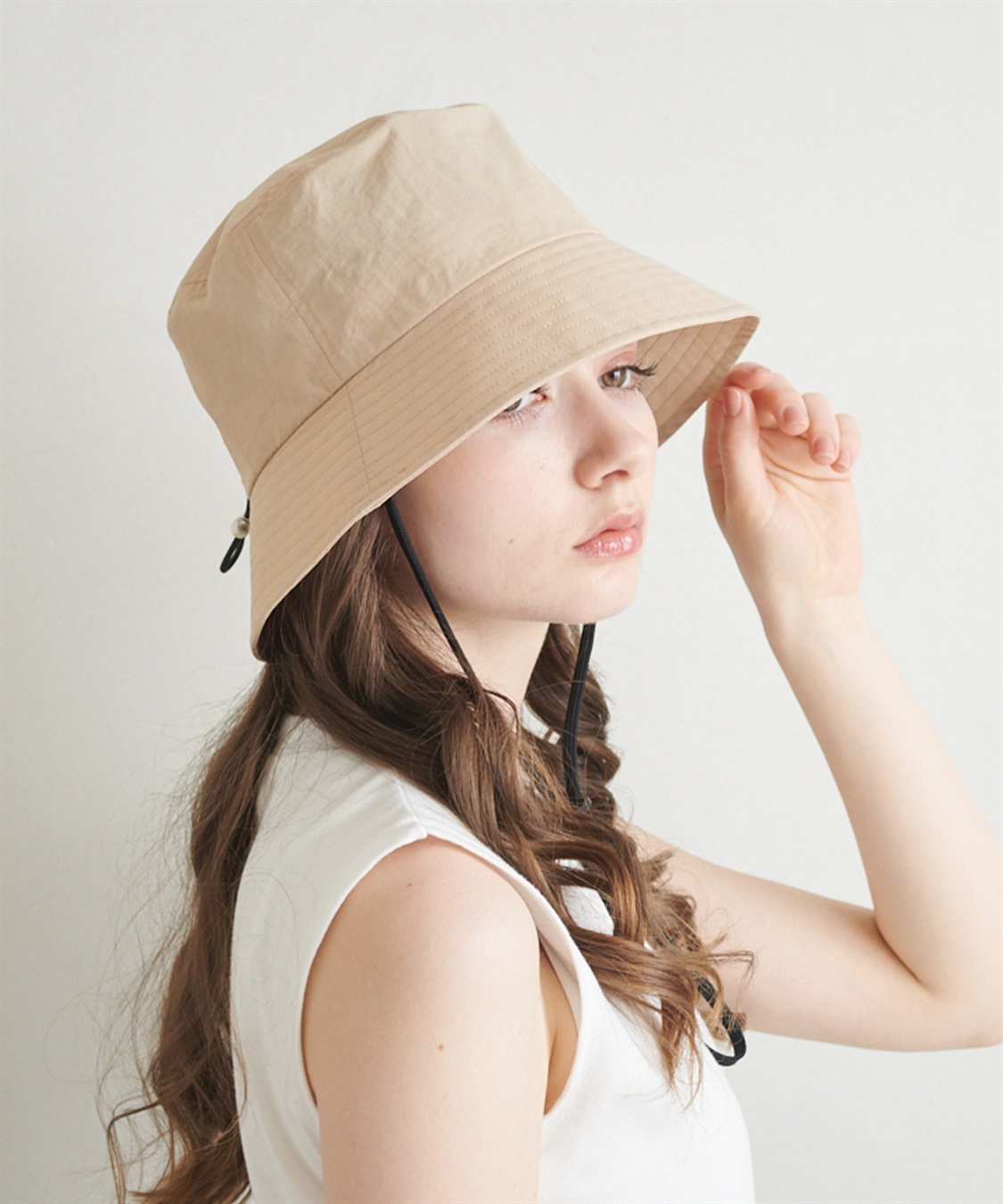 HATMIKKE 【HATMIKKE】ひんやりジェル付き UVダウンブリムハット_sub_13